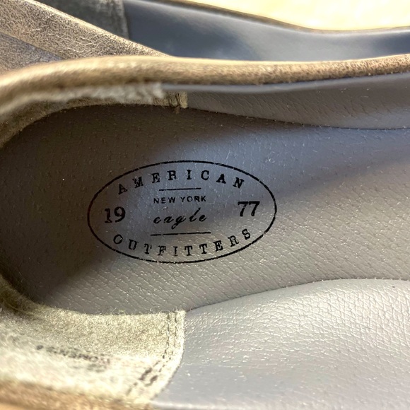 American Eagle Flats Grey Sz 6 - Picture 7 of 7
